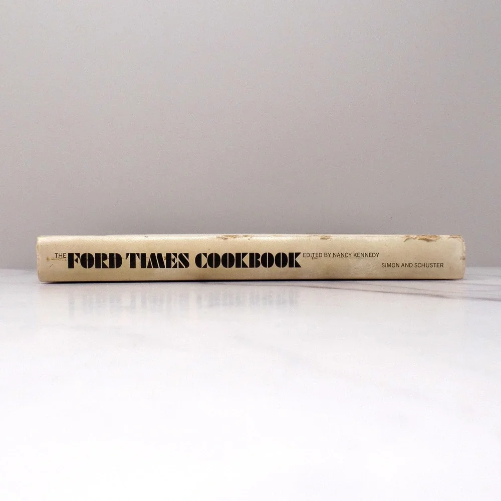 Vintage The Ford Times Cookbook (1968)